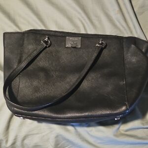 Michael Kors Black Leather Tote